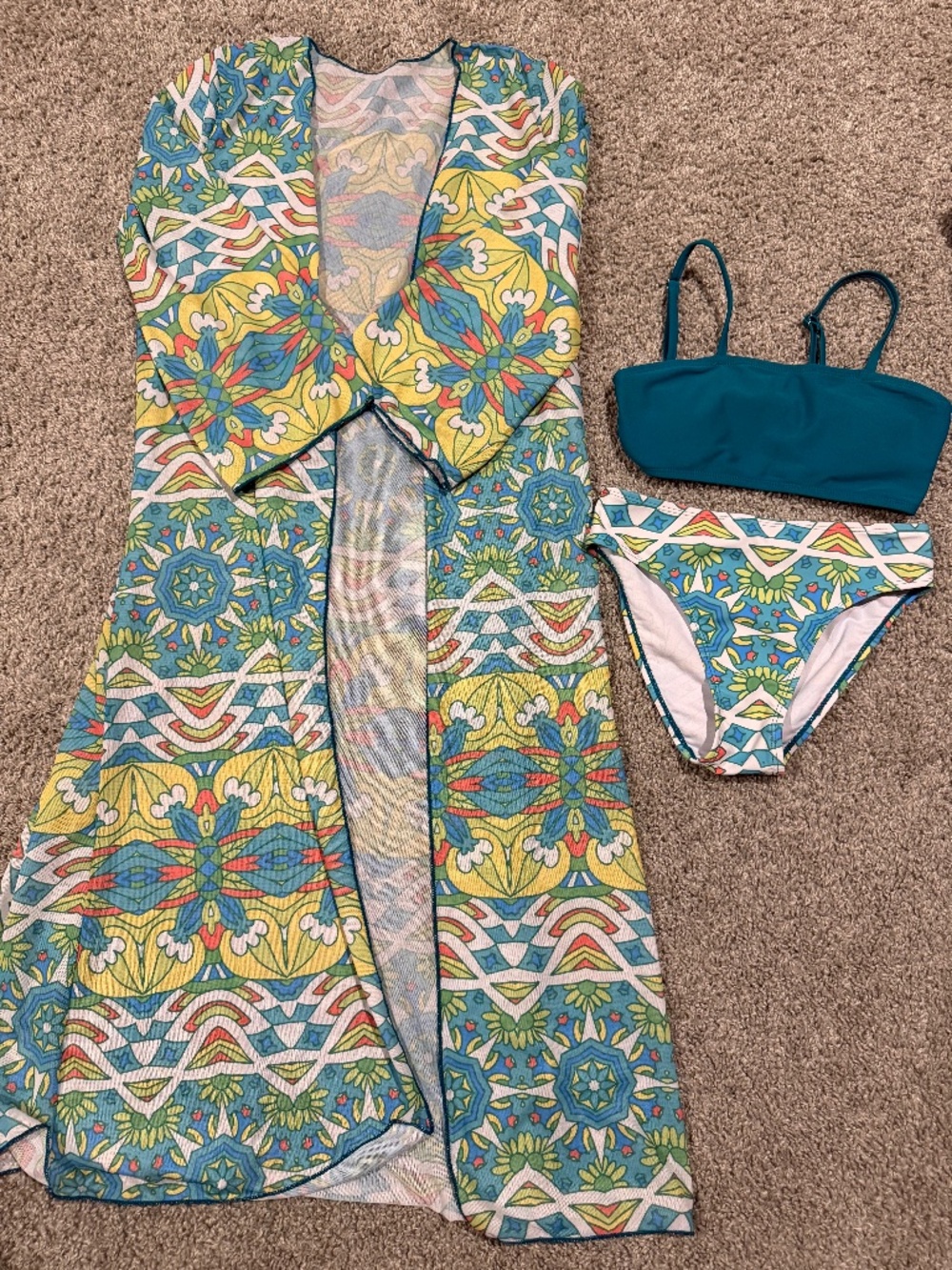 GIRLS SWIMSUIT SET